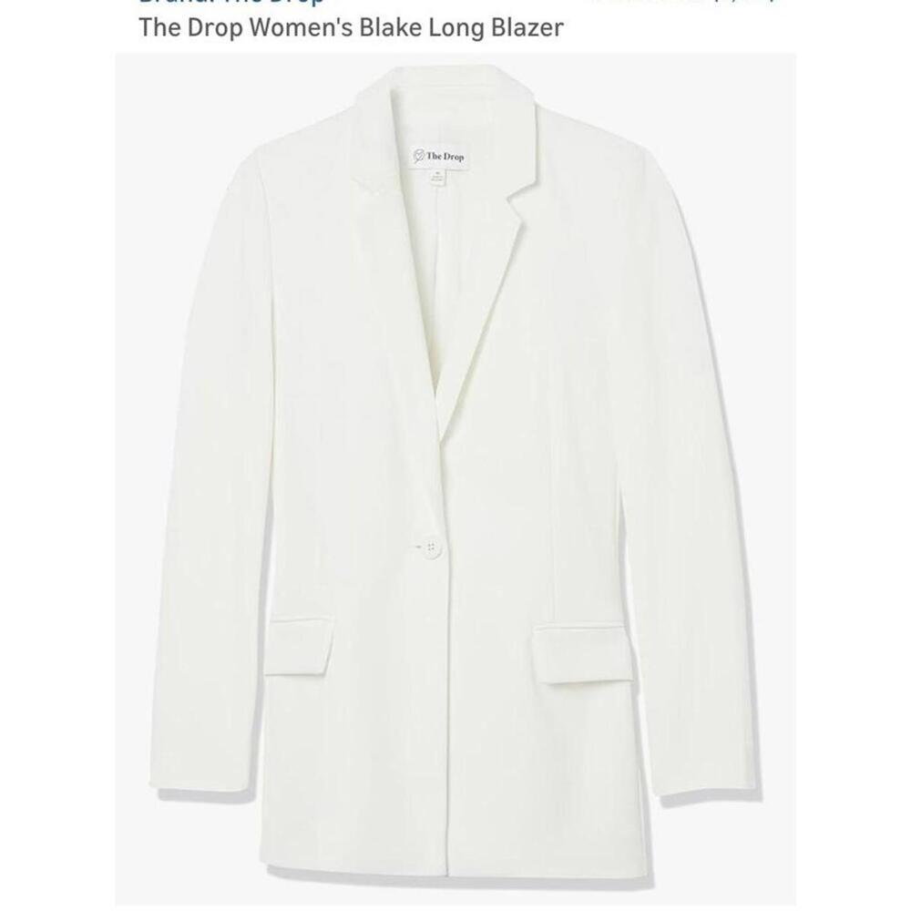 The Drop  Women's Blake Long Blazer NWT Size M